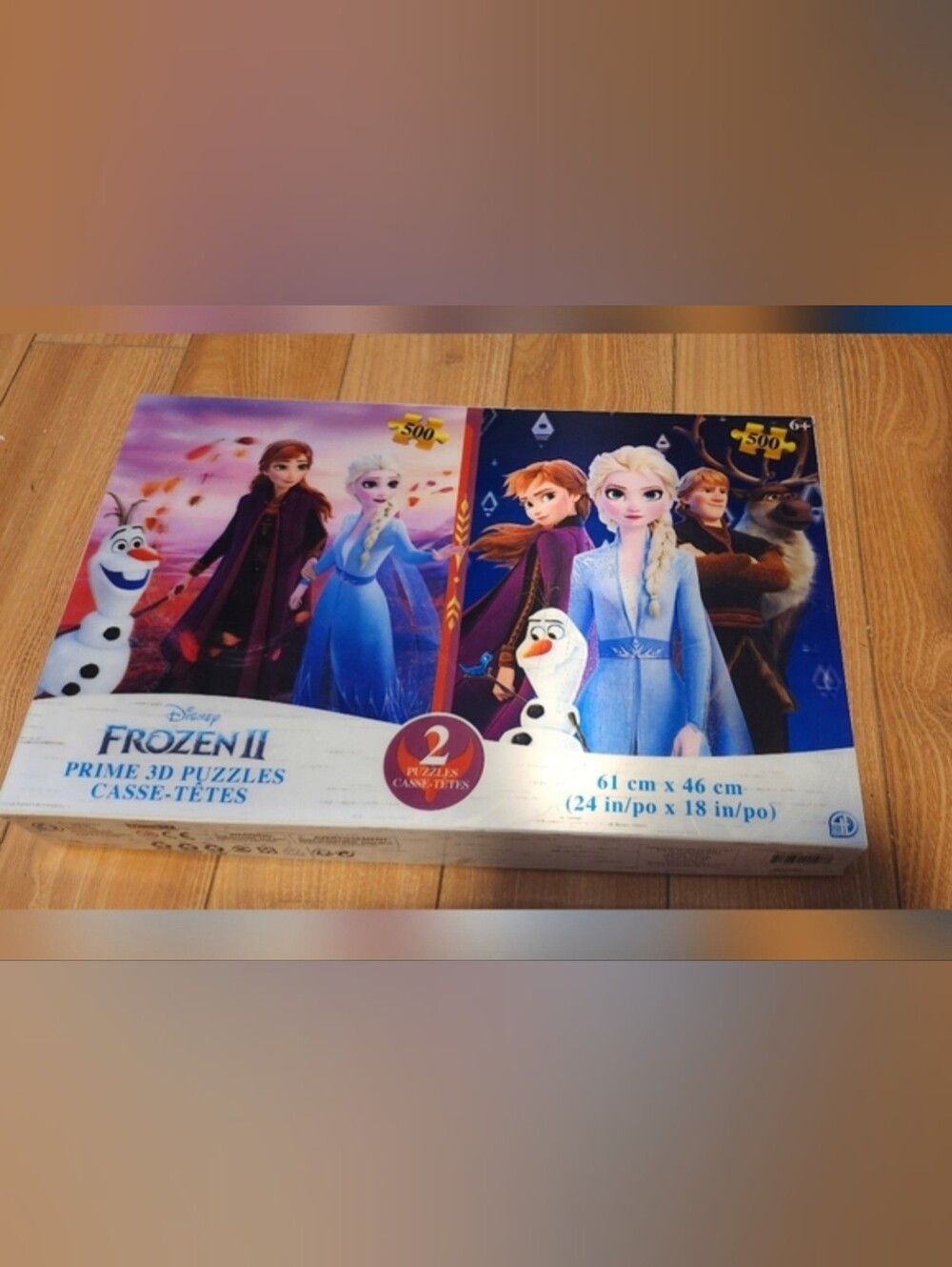 Disney Frozen 2 Puzzles -2 Pack (500 Pieces Each)